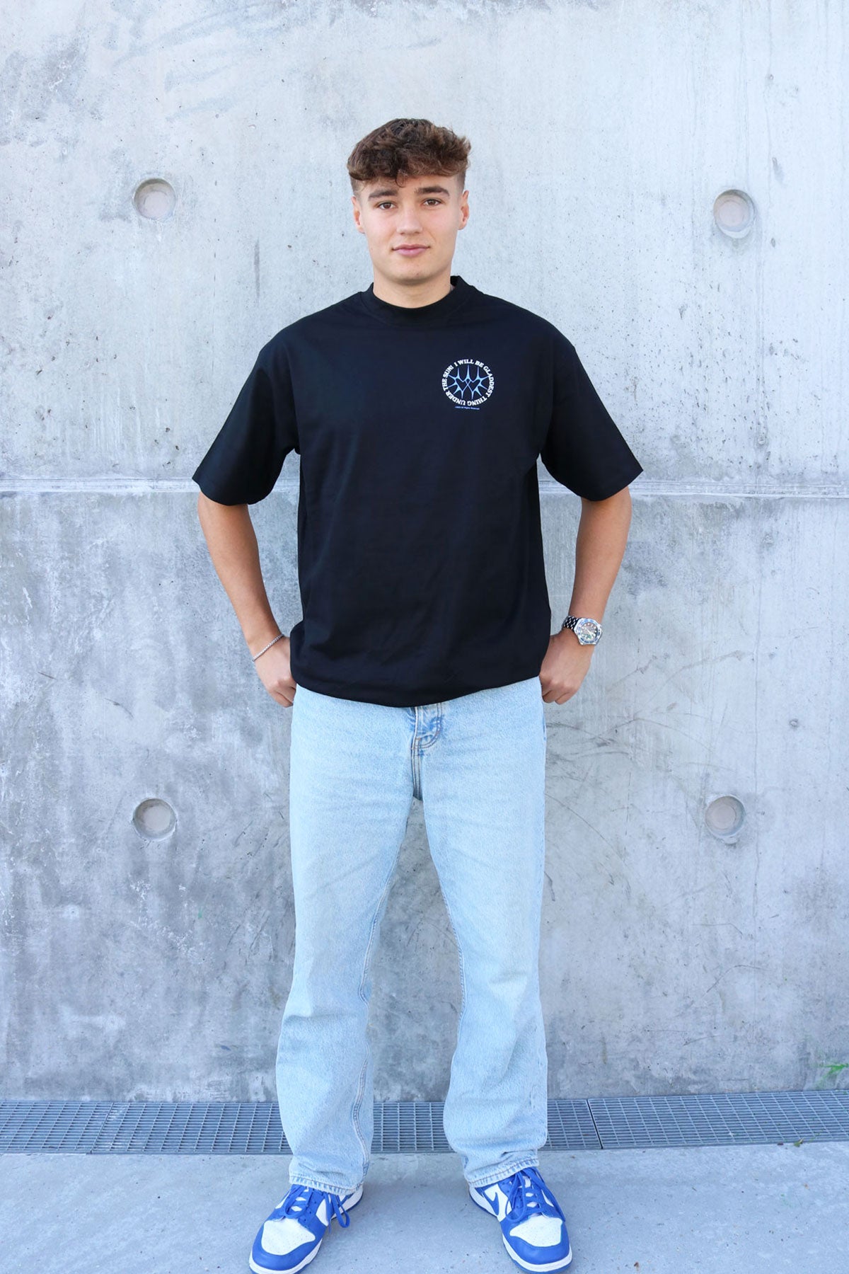 I Will Be Oversized Box Fit Tee
