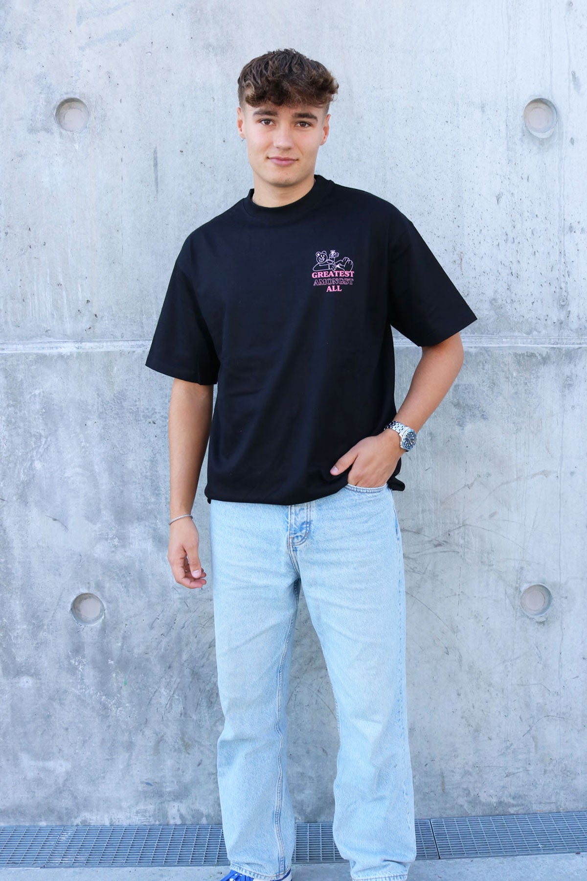 Greatest Amongst All Oversized Box Fit Tee