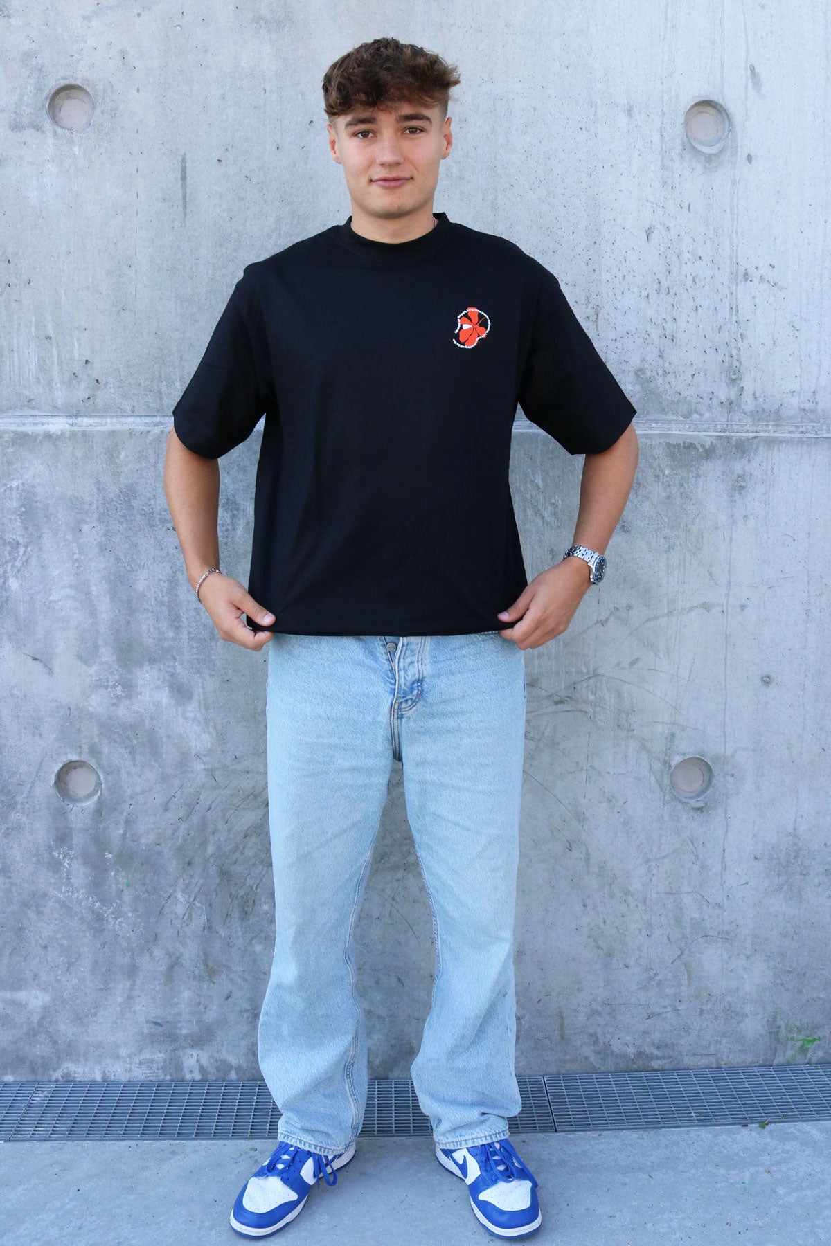Meet Me By The Park Oversized Box Fit Tee