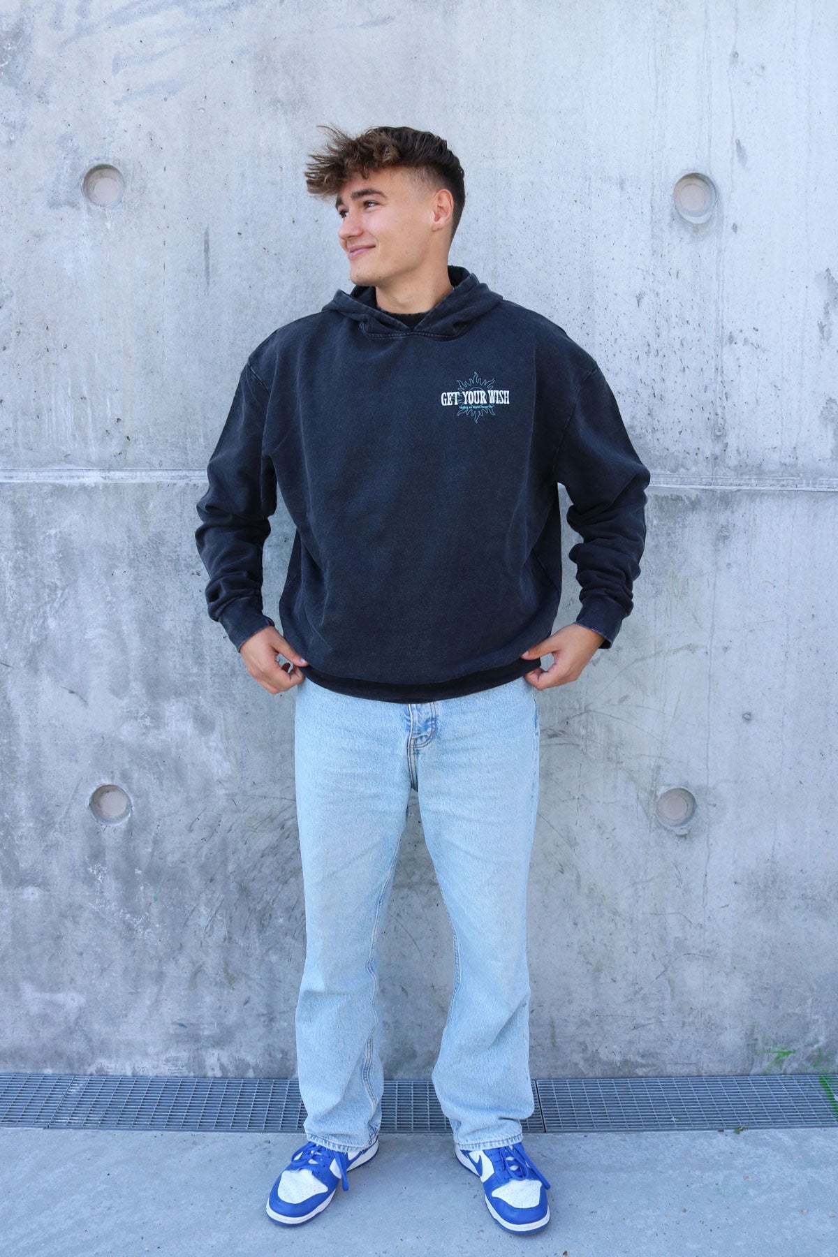 Get Your Wish Washed Oversized Hoodie