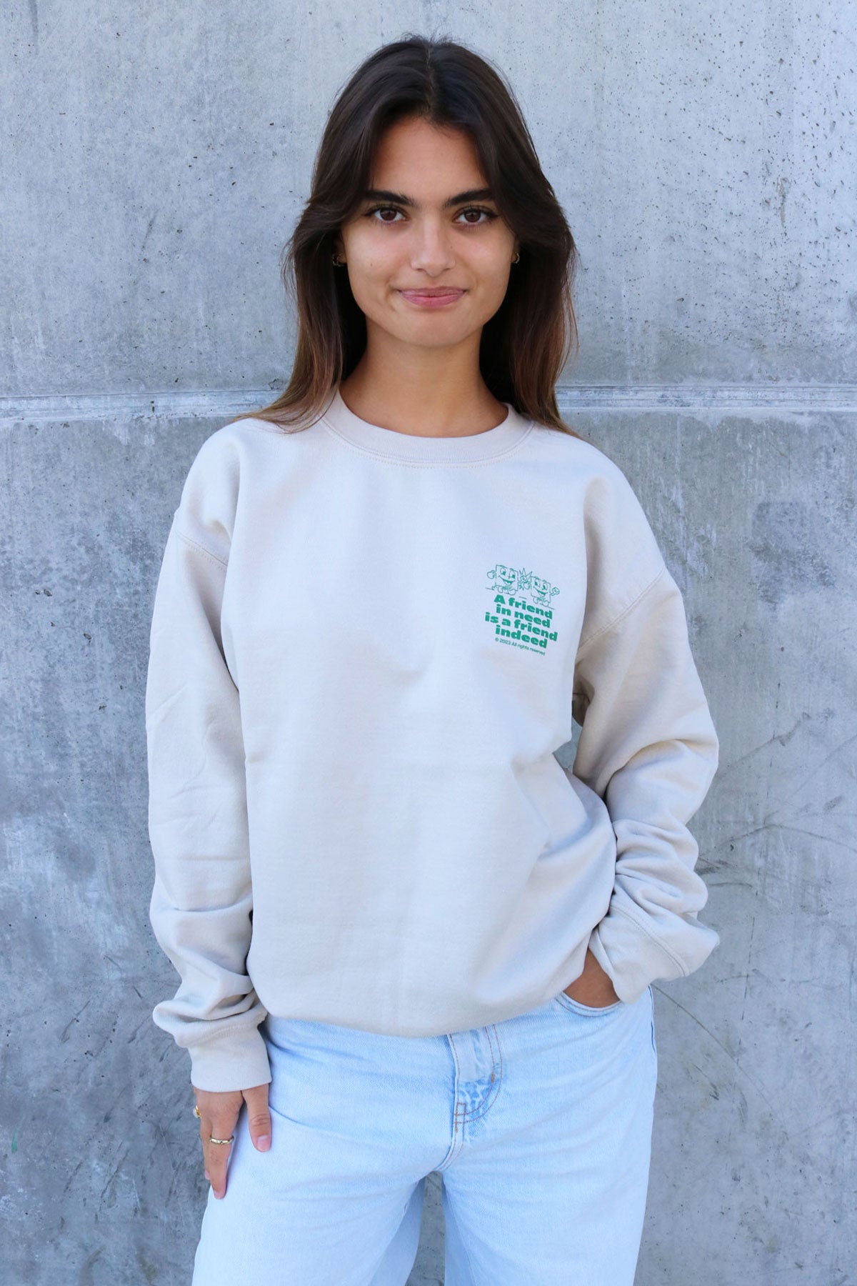 A Friend In Need Sweatshirt