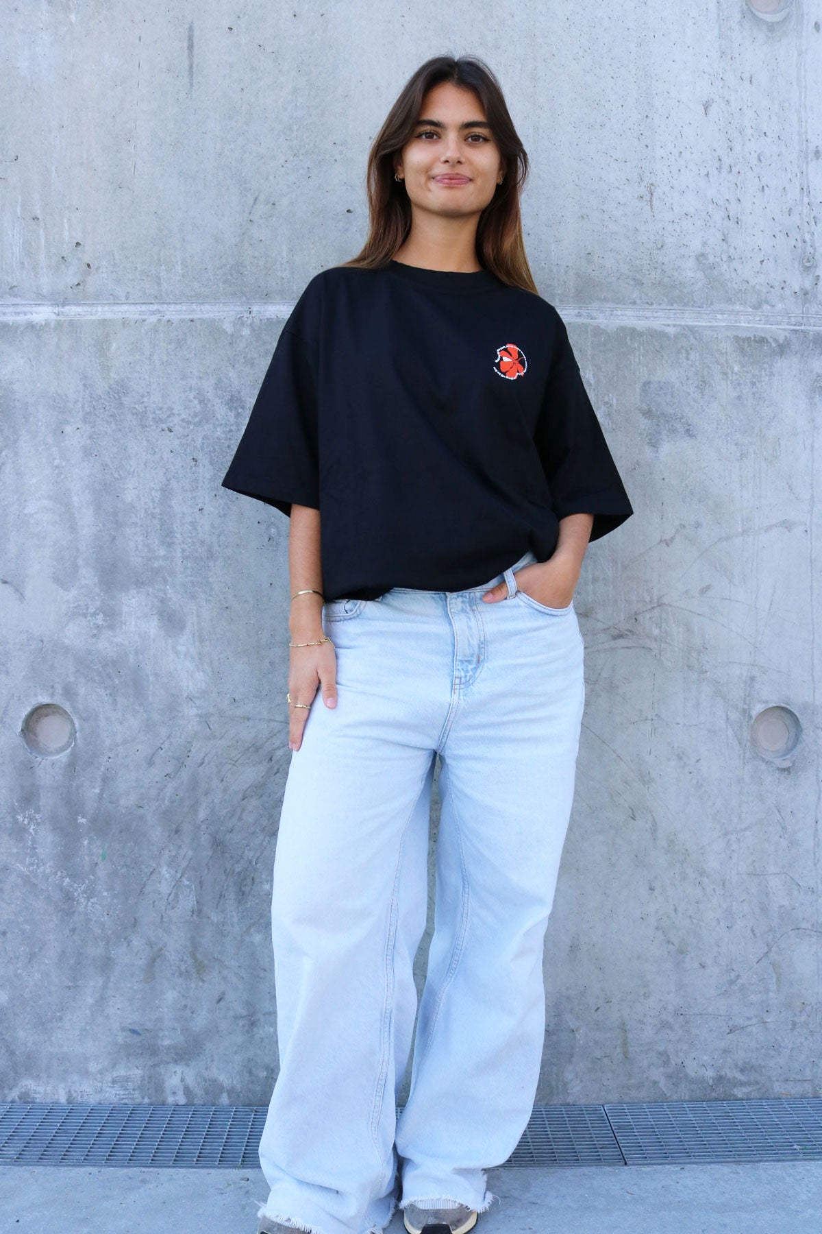 Meet Me By The Park Oversized Box Fit Tee