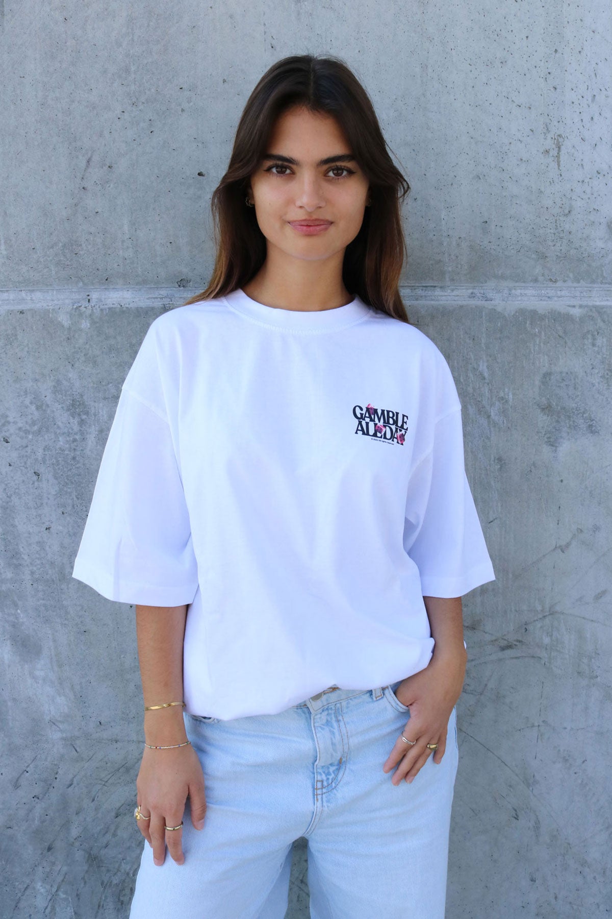 Gamble All Day Oversized Box Fit Tee