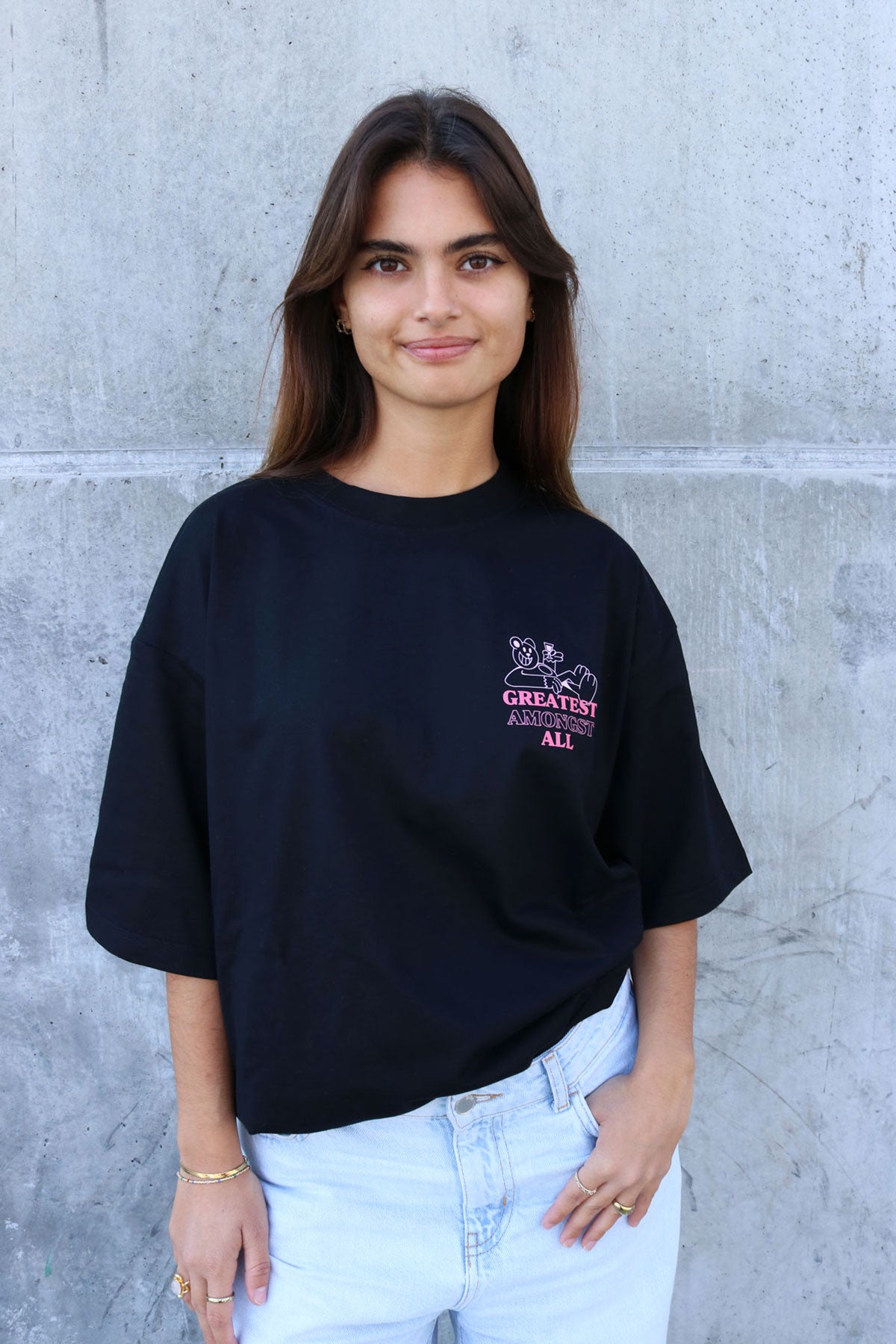 Greatest Amongst All Oversized Box Fit Tee