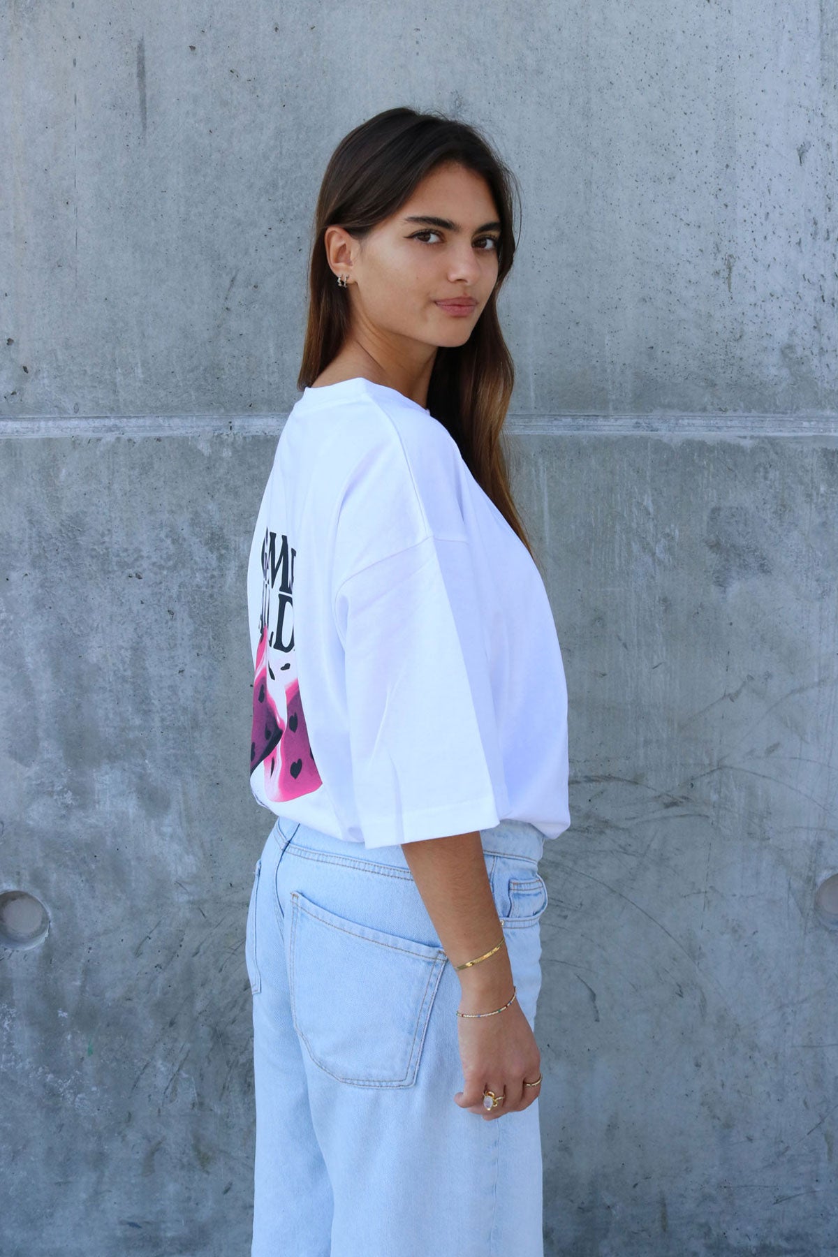 Gamble All Day Oversized Box Fit Tee