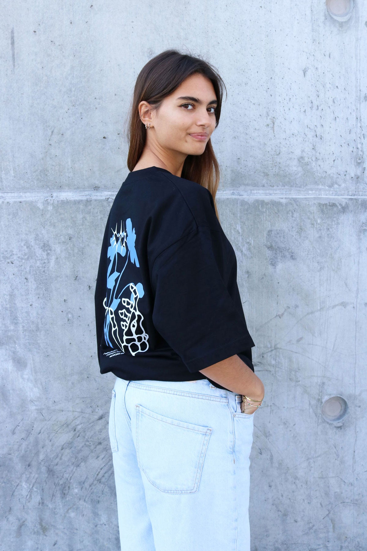 I Will Be Oversized Box Fit Tee