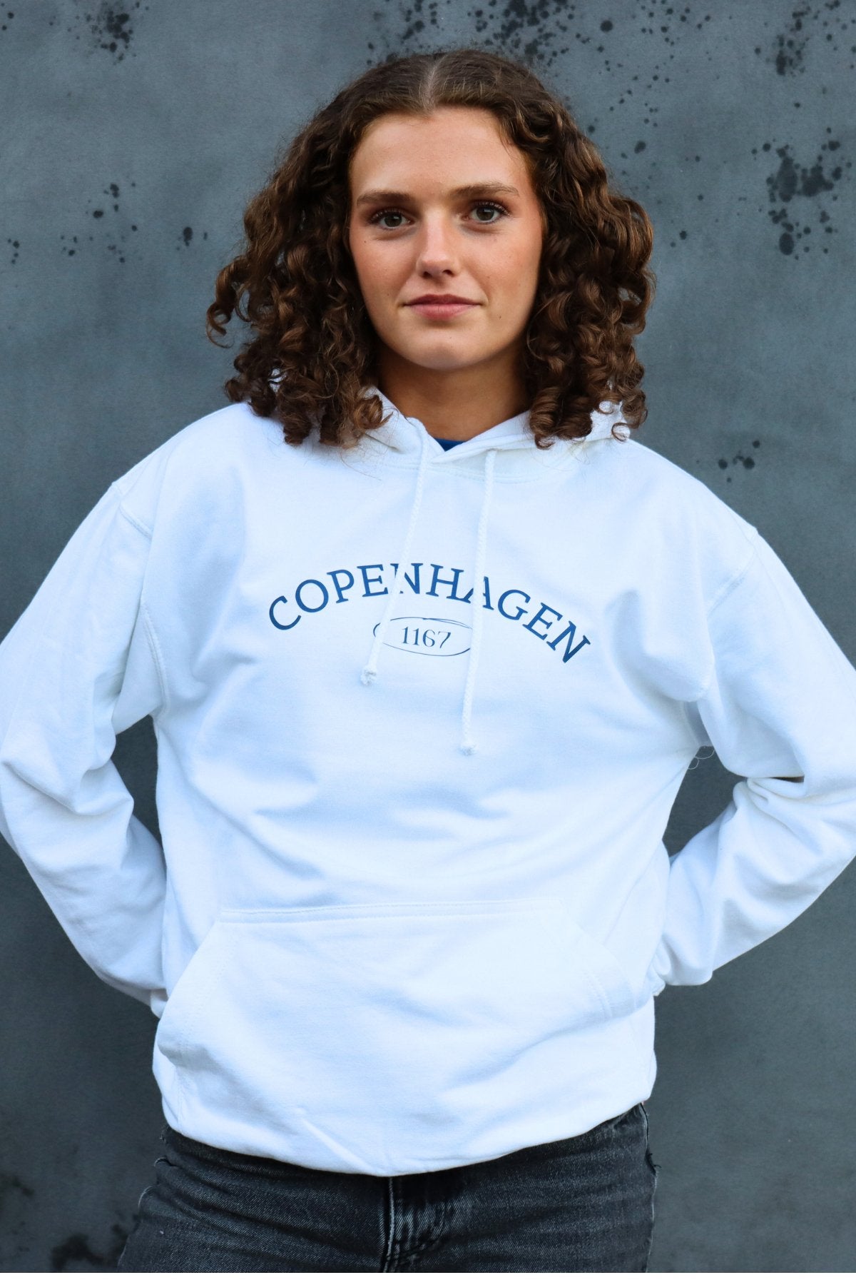 Copenhagen Hoodie - pure white - Calisweats.dk