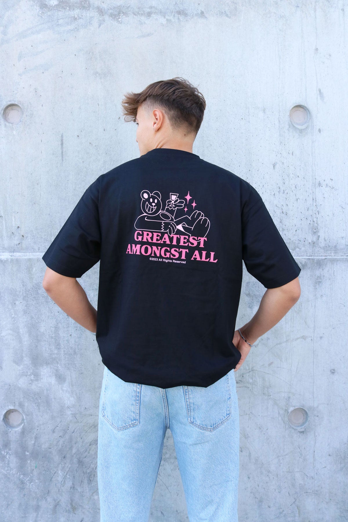 Greatest Amongst All Oversized Box Fit Tee