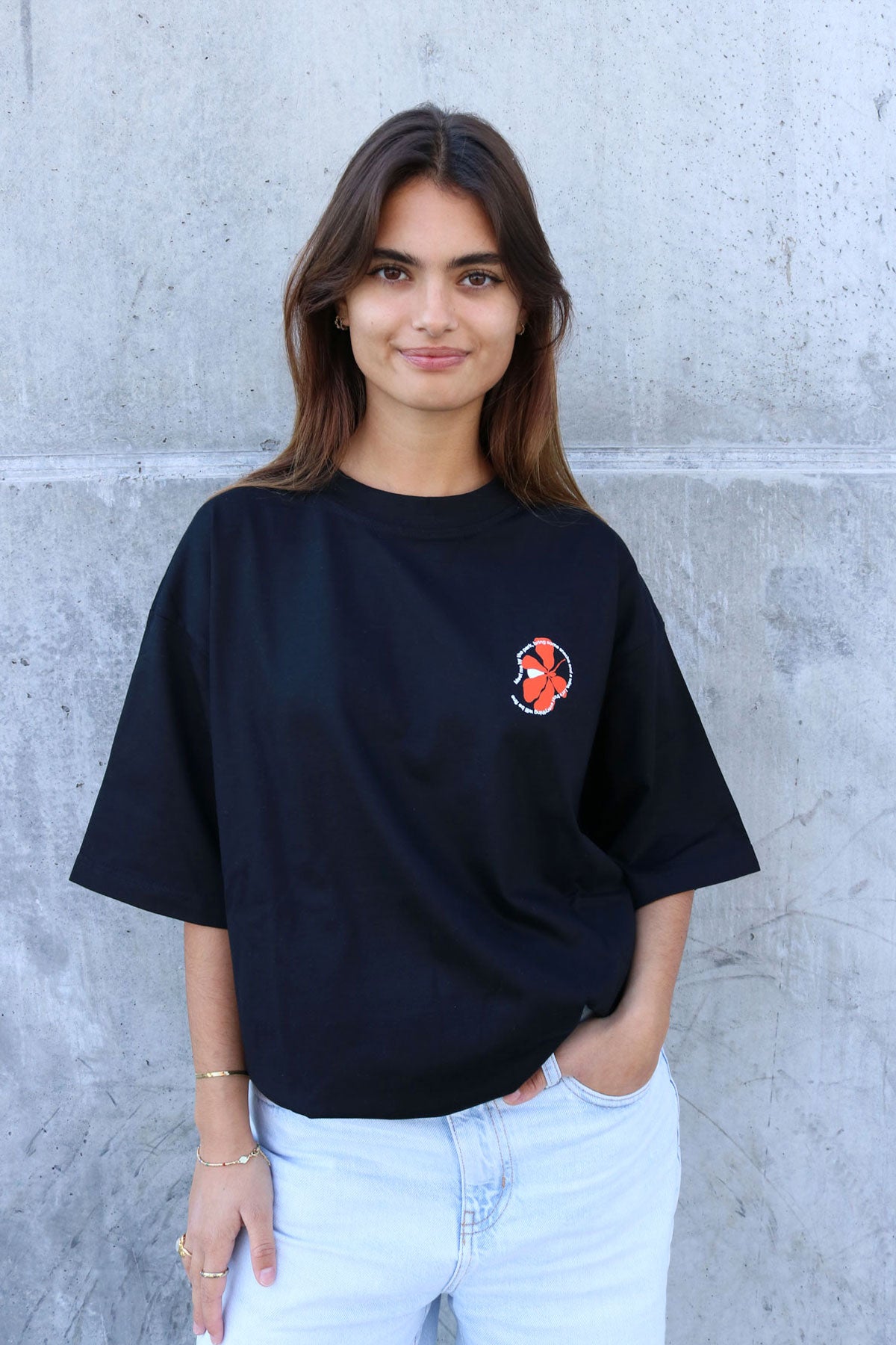 Meet Me By The Park Oversized Box Fit Tee